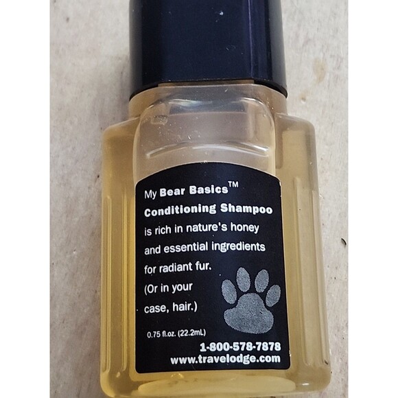 Vintage Fuzzybear Hair Product Bottle – Mascot Design, Novelty Grooming - Picture 3 of 5